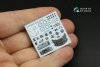 Quinta Studio QD48281 Yak-9D 3D-Printed & coloured Interior on decal paper ( Zvezda ) 1/48